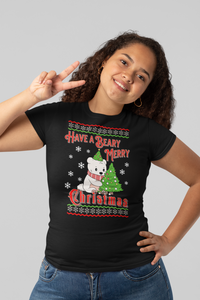 Beary Merry Christmas Unisex T-Shirt