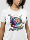 Purrfectly Spacebound Unisex T-Shirt