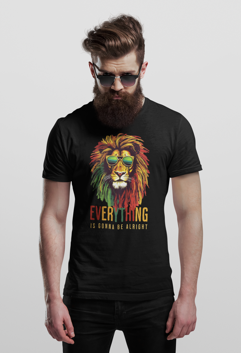 Rasta Lion Unisex T-Shirt