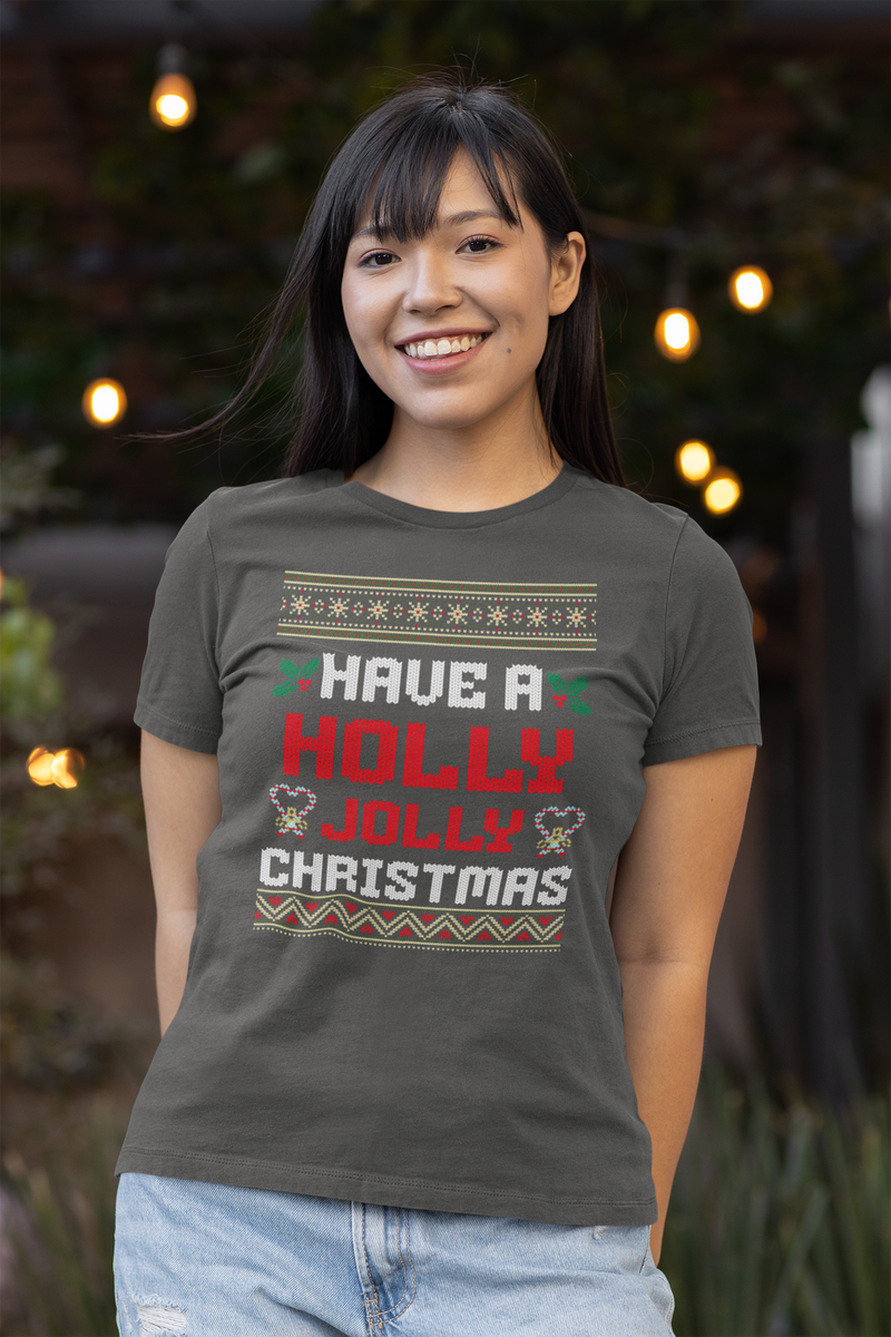 Holly Jolly Christmas Unisex T-Shirt